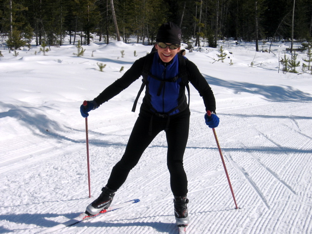 Skiing at nipika